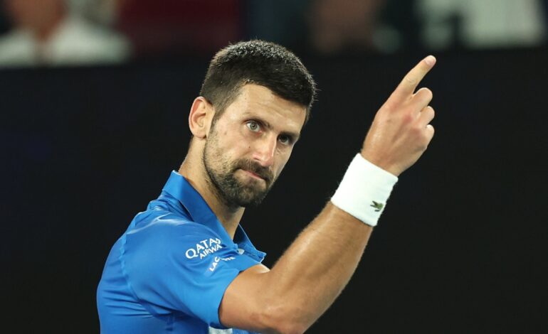 Djokovic, a un aficionado en el Open de Australia: "Podemos ir a tomar una copa"