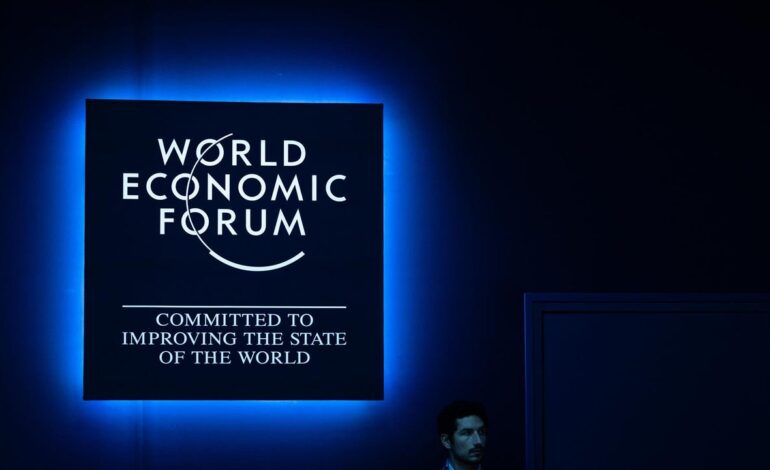 Los más altos directivos españoles se citan en el Foro Davos