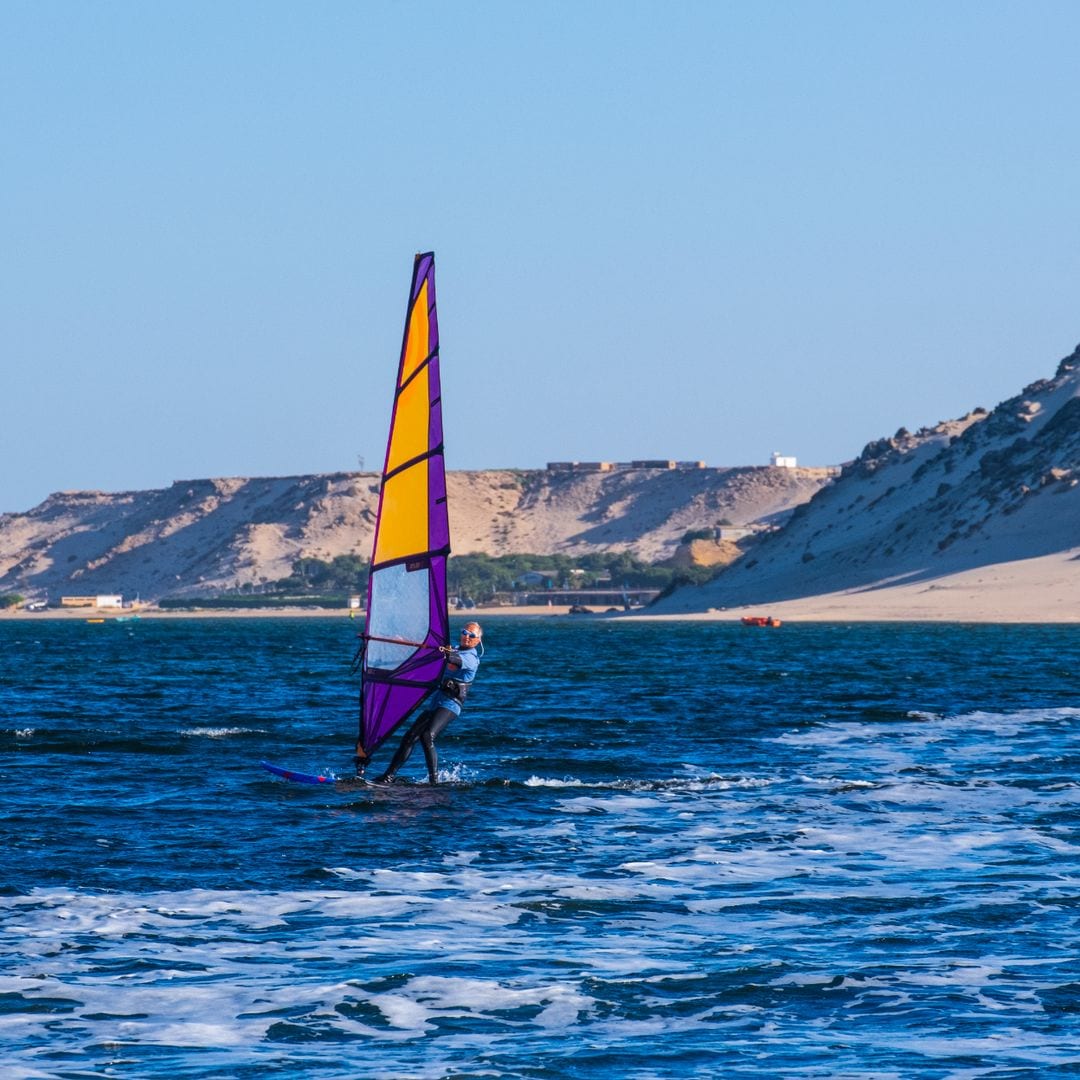 Windsurf en Dajla, Marruecos