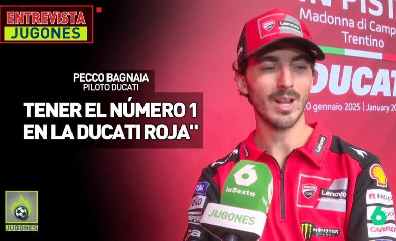 ¿Cómo será la relación entre Márquez y Bagnaia? Este es el aviso que lanza el italiano en ‘Jugones’