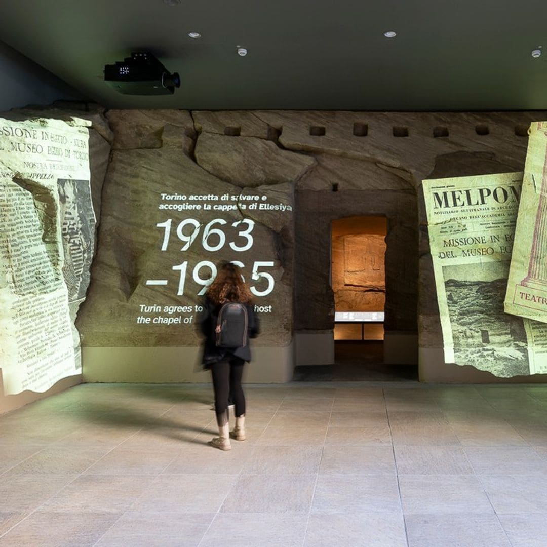 Capilla de la cueva de Ellesiya, Museo Egipcio, Turín