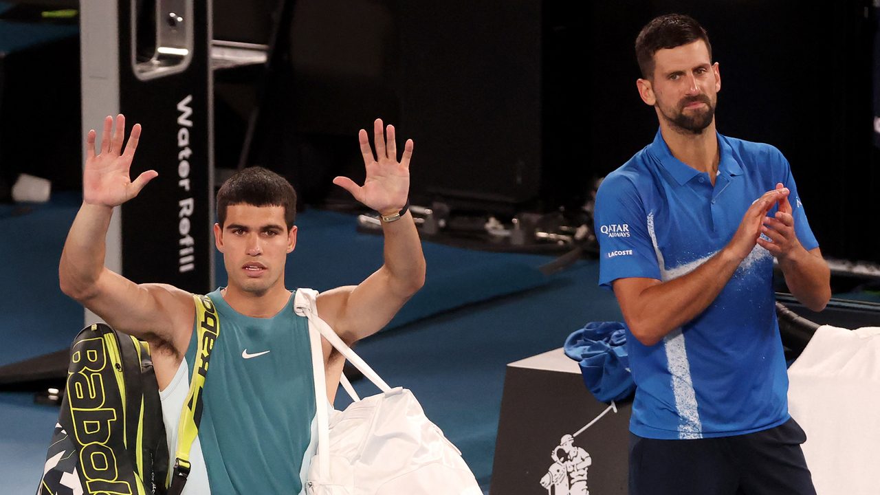 Carlos Alcaraz reconoce su «mayor error» ante Novak Djokovic