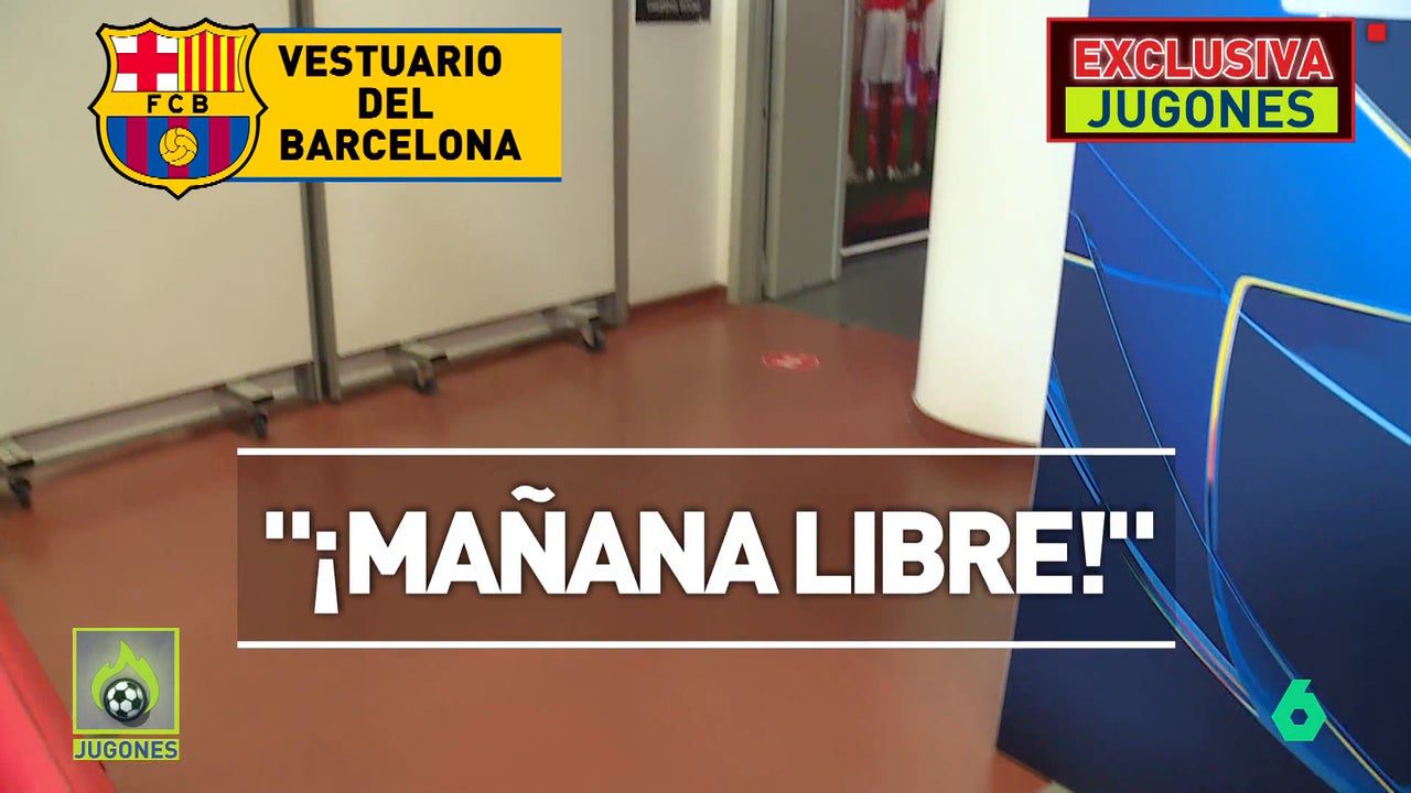 Exclusiva 'Jugones': el brutal sonido del vestuario del Barça tras su remontada contra el Benfica