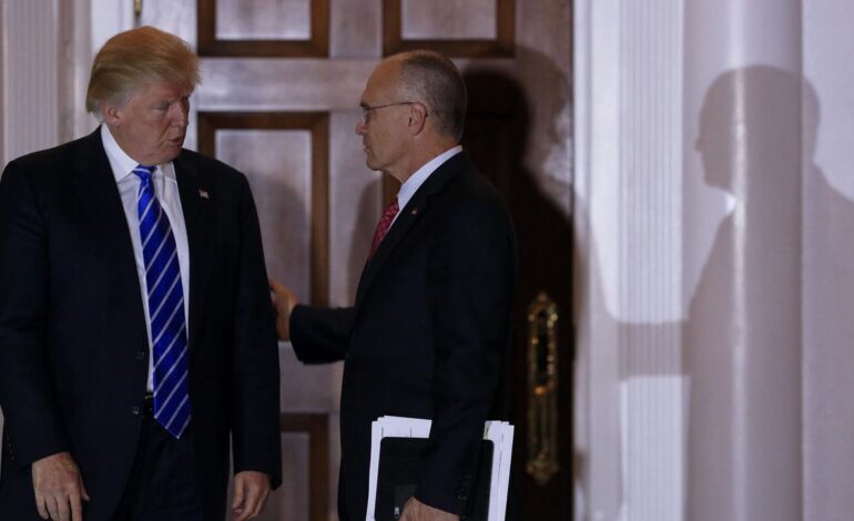 Trump nombra al empresario Andrew Puzder como embajador ante la Unión Europea