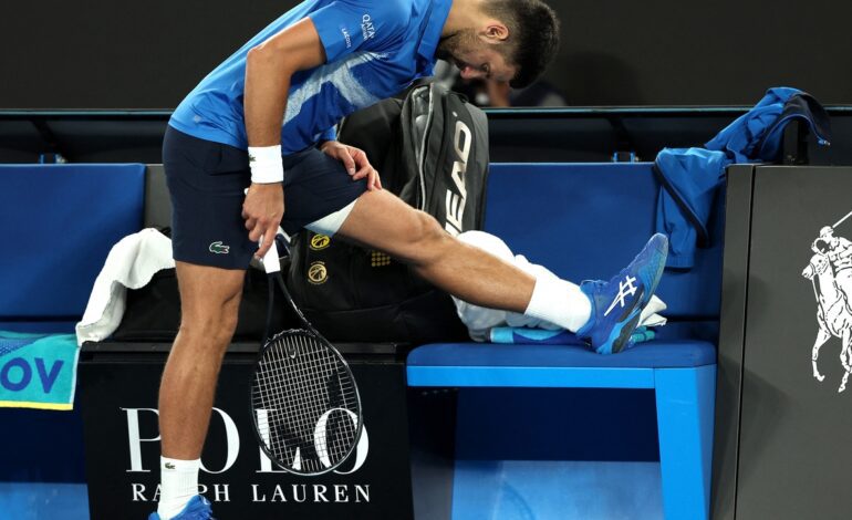 En Australia creen que las molestias de Novak Djokovic son ‘cuento’