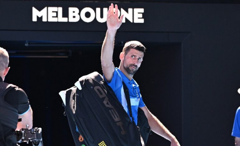 El polémico gesto del público australiano con Djokovic después de que Novak se retirara