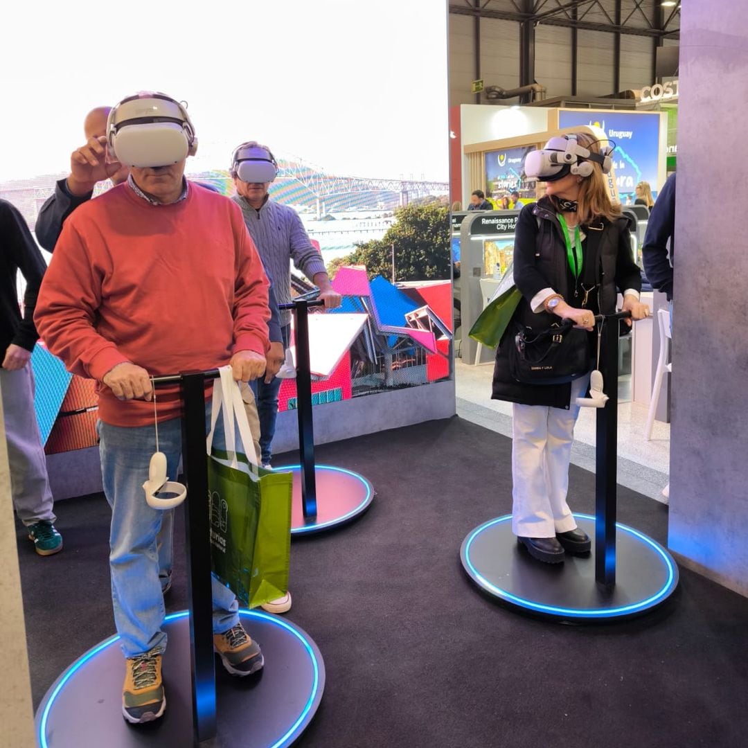 Se ofrecen experiencias virtuales en todos los pabellones de Fitur