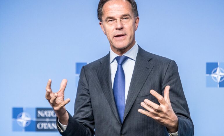 Rutte confirma a Estados Unidos que sus socios de la OTAN subirán el gasto en defensa