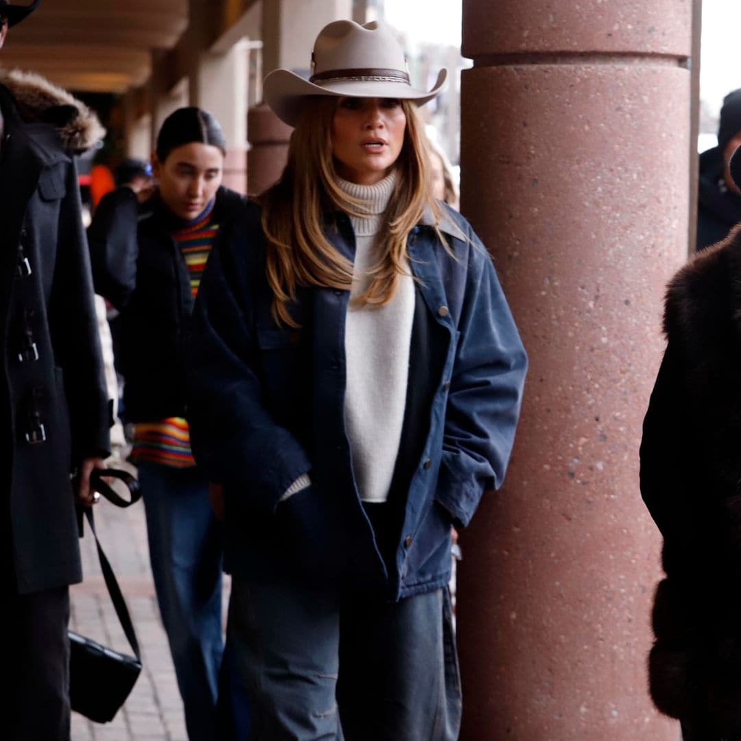 Jennifer López pasó unos días este invierno en la estación de Colorado.