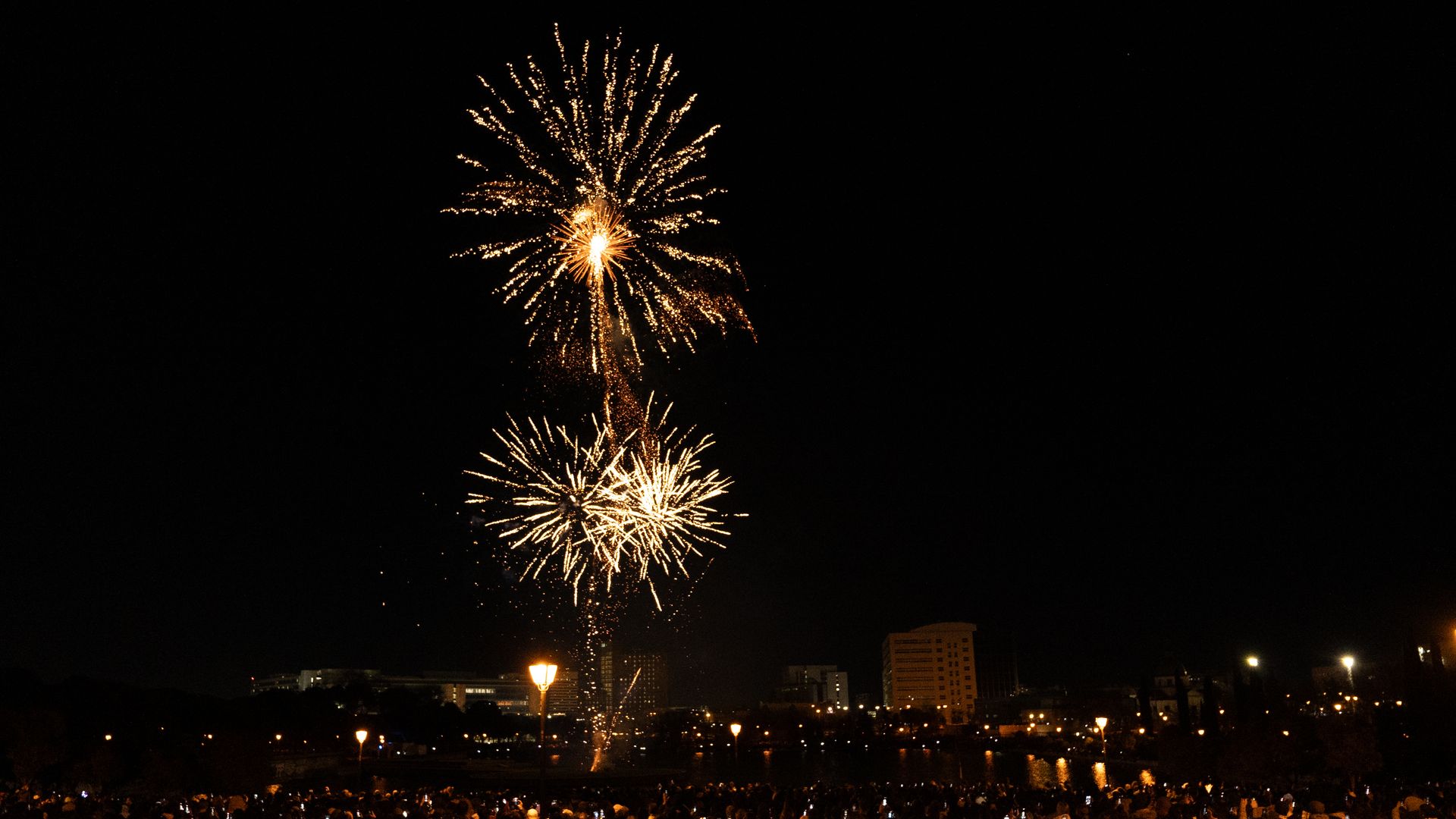 Fuegos artificiales para el año nuevo chino en UserA