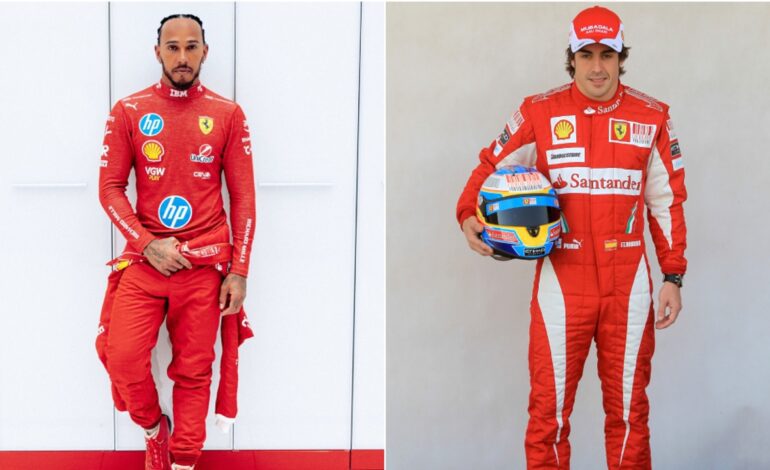 Un ex de Ferrari compara las llegadas de Fernando Alonso y Lewis Hamilton a Maranello