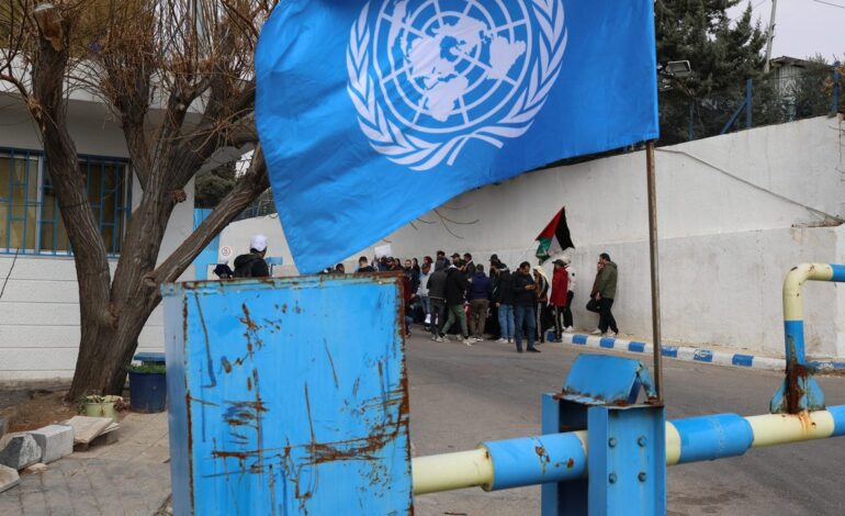 Israel suspenderá todo contacto con la Agencia de la ONU para los Refugiados Palestinos