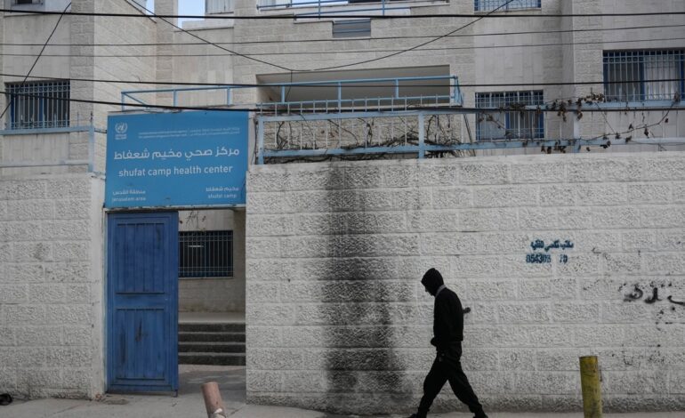 La UNRWA avisa del “desastre” del cese de sus actividades en Israel