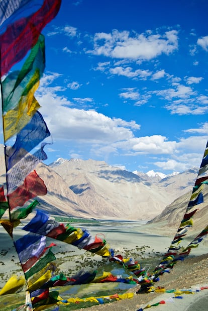 El valle de Nubra, en Ladakh.