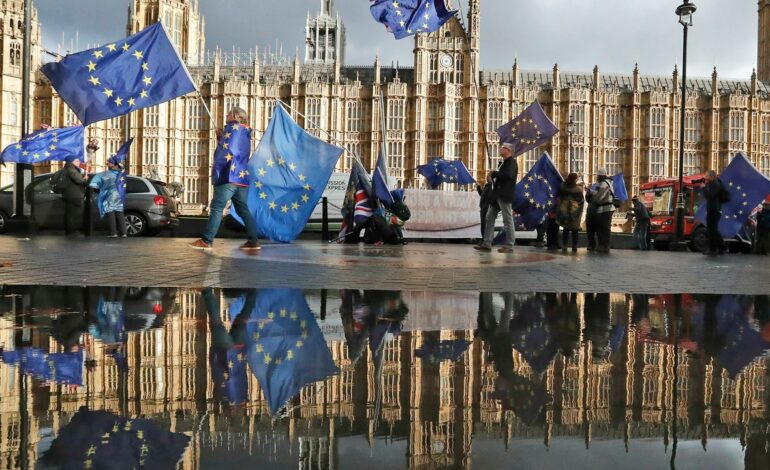 Un Brexit sin resolver cinco años después del divorcio con la UE