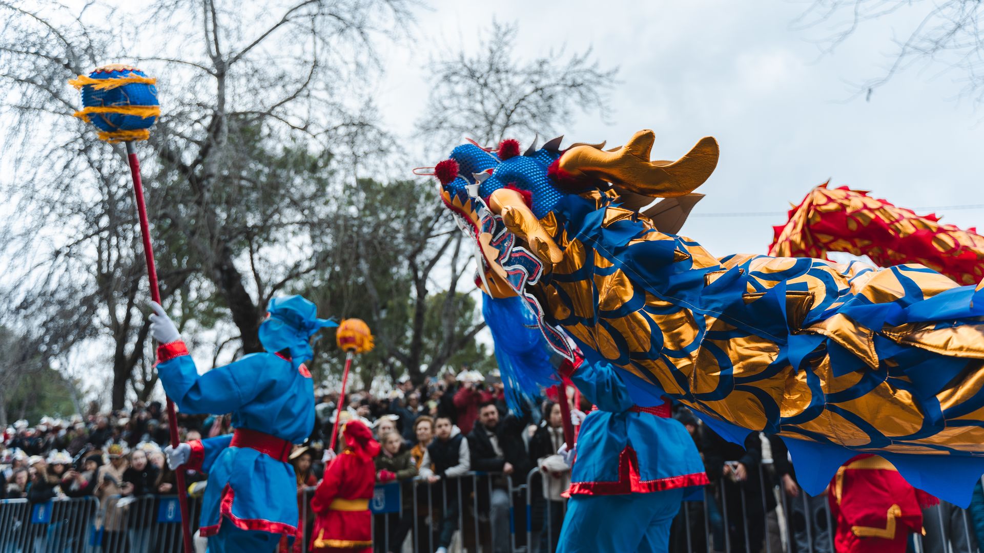 Gran desfile de año nuevo chino en UserA