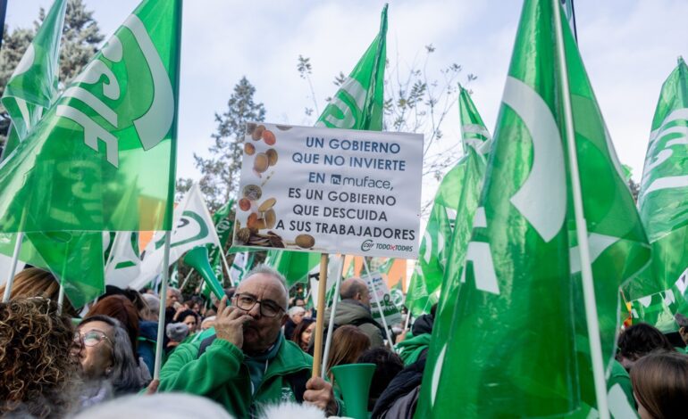 CSIF aborda con Feijóo la crisis en Muface y los problemas de los empleados públicos