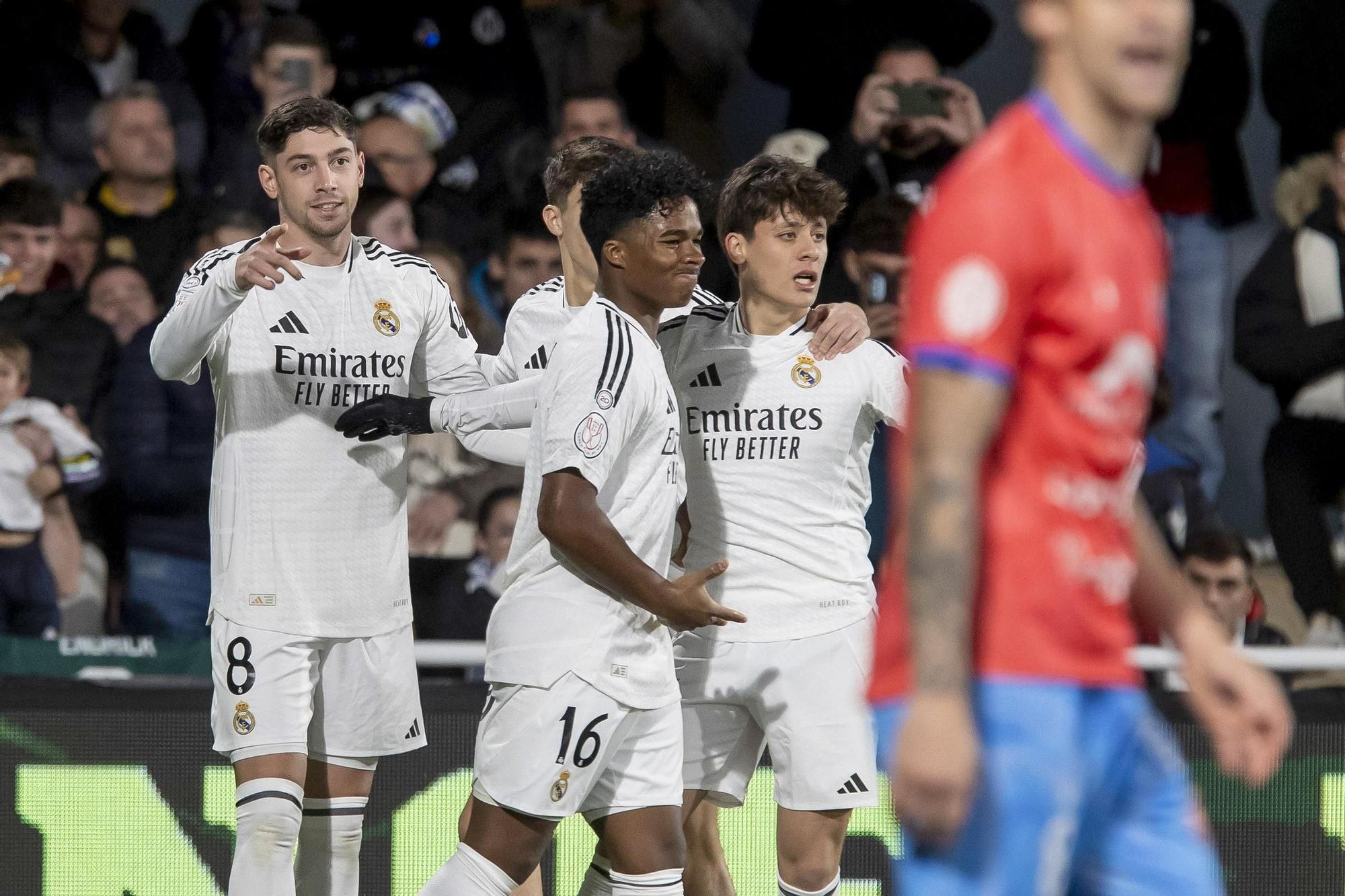 Copa del Rey: Deportiva Minera - Real Madrid, en imágenes