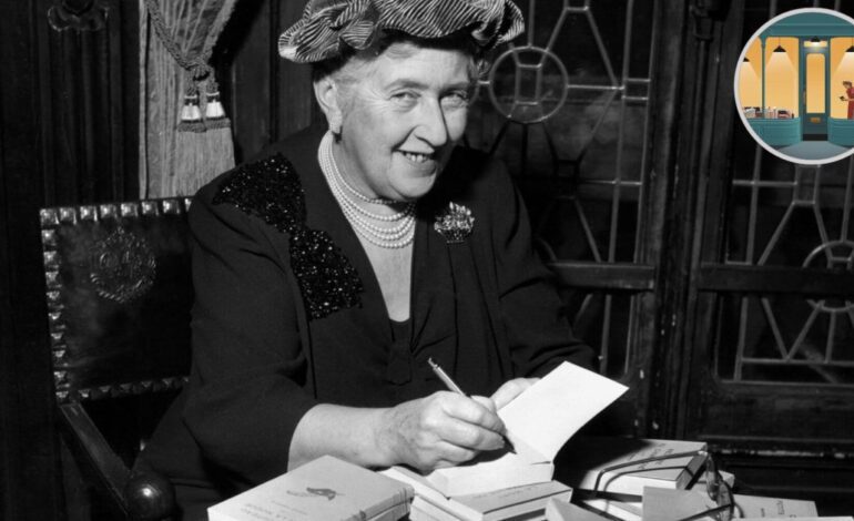 un misterio estilo Agatha Christie