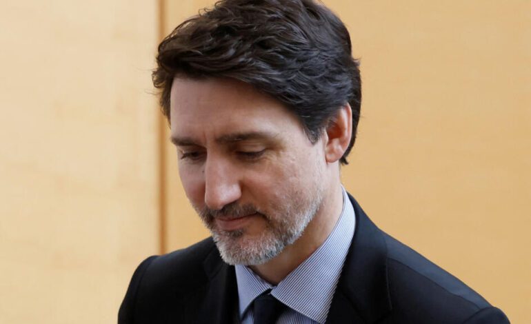 Justin Trudeau sopesa su dimisión como primer ministro de Canadá