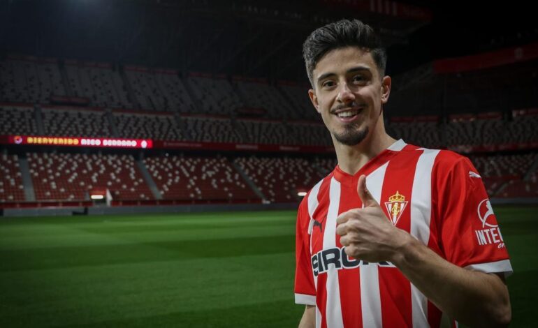 NICO SERRANO INSCRIPCIÓN LALIGA REAL SPORTING DE GIJÓN