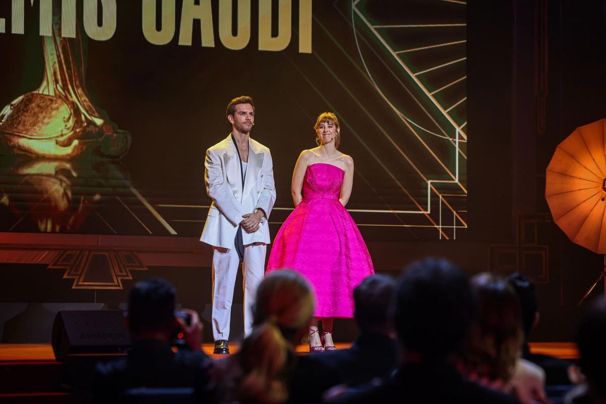 Paula Malia y Marc Clotet, los presentadores de la gala de los Gaudí.