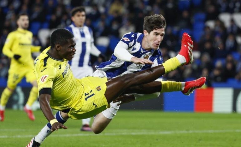 Resumen, goles y highlights del Real Sociedad 1-0 Villarreal de la jornada 19 de LaLiga EA Sports