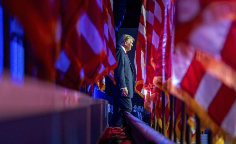 última hora de su llegada a la presidencia de Estados Unidos