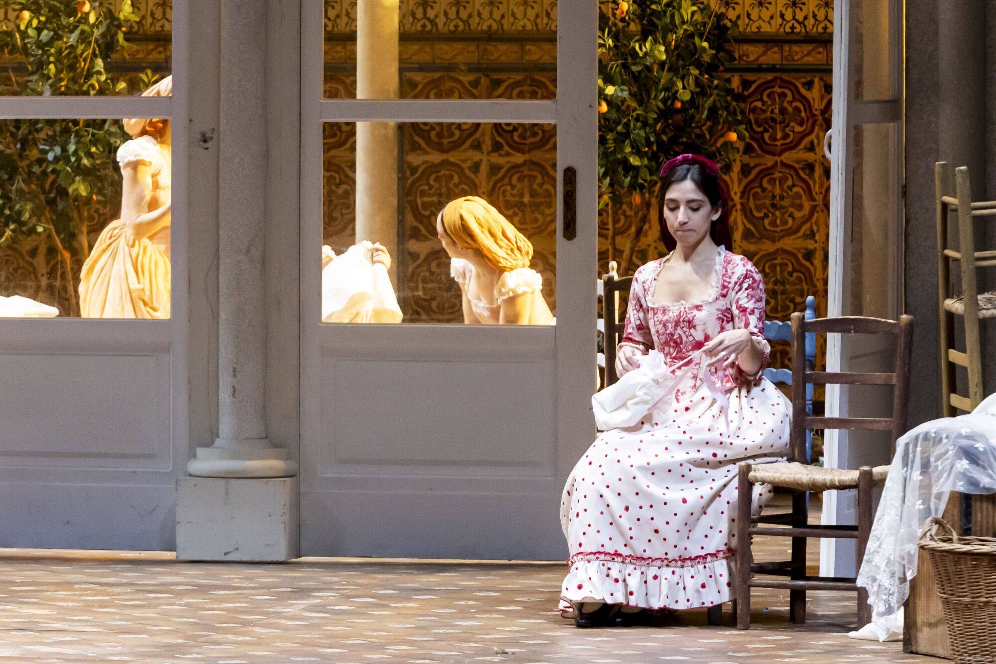 EN FOTOS: Ensayo en el Campoamor de la ópera "Las bodas de Fígaro"