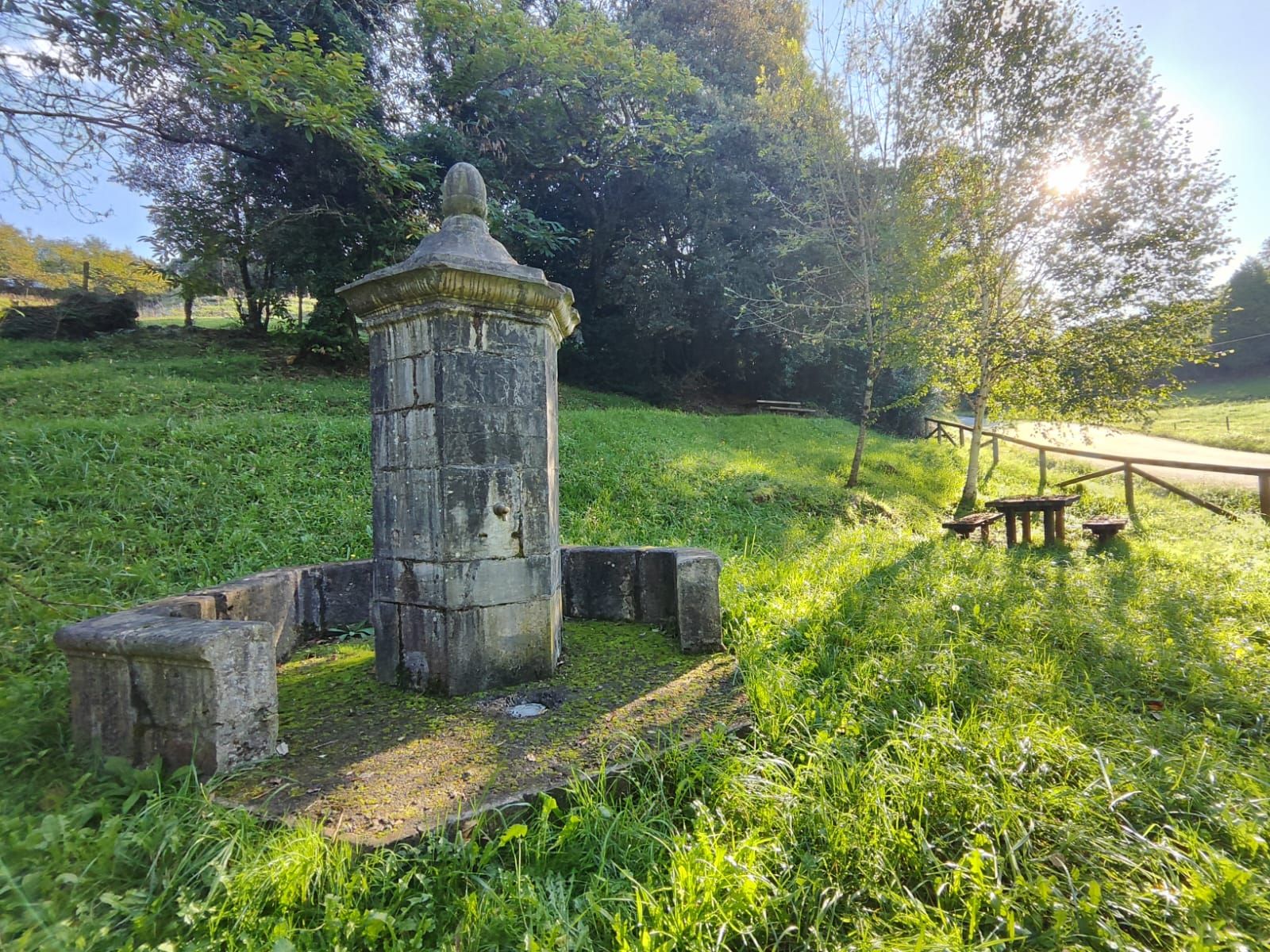 En imágenes, las fuentes históricas de Grado