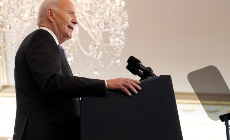 Biden afirma haber «sentado las bases» para que Trump proteja a Ucrania