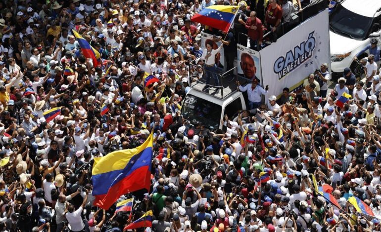 Venezuela, en vilo por las manifestaciones a favor y en contra de la toma de posesión de Maduro