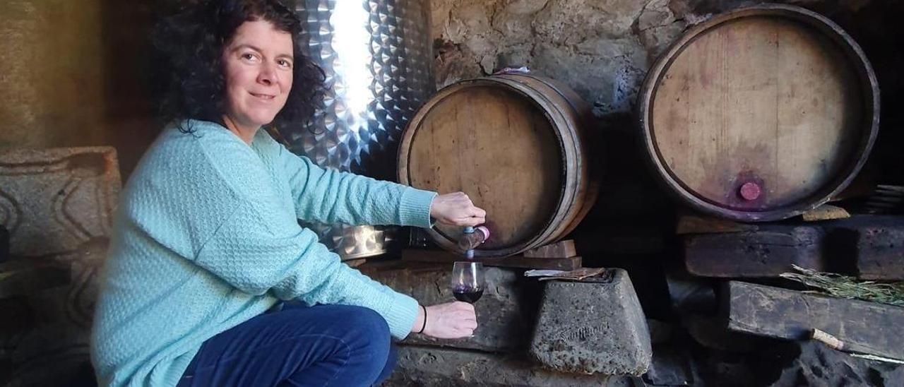 Hay vino casero de Cangas del Narcea porque «una casa sin vino no era nada»: esta es su historia