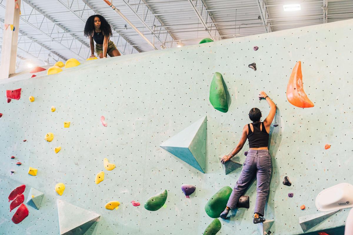 Escalada en rocódromo