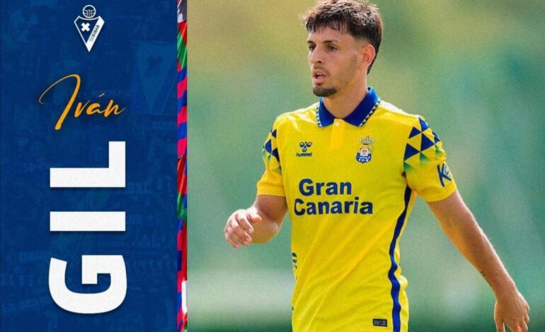 Las Palmas hace oficial la cesión de Iván Gil al Eibar