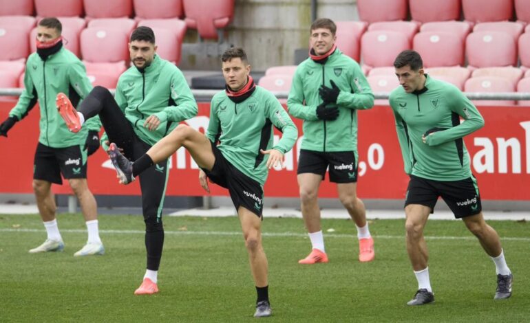 El Athletic va a tope y se plantará con todo su primer equipo en Logroño