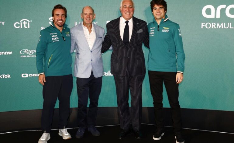 El objetivo de Stroll es hacer a su hijo campeón del mundo con Aston