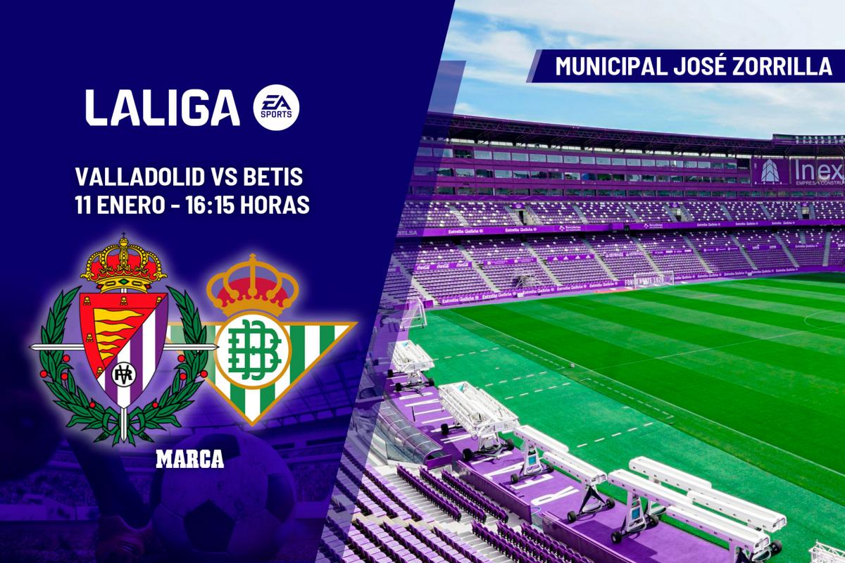 Valladolid – Betis: horario y dónde ver el partido de LaLiga EA Sports