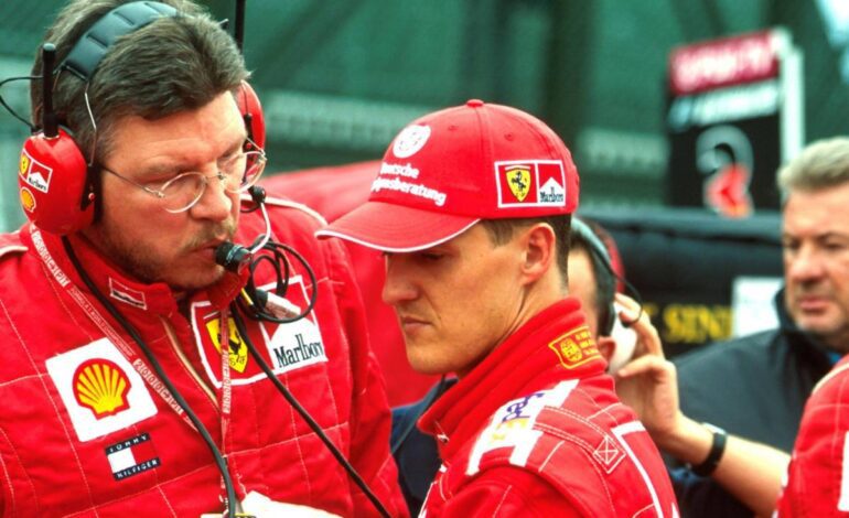 Por encima de Michael Schumacher no hay nada