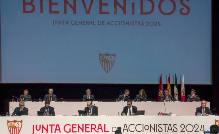 Las cuentas del Sevilla, aprobadas tres años después