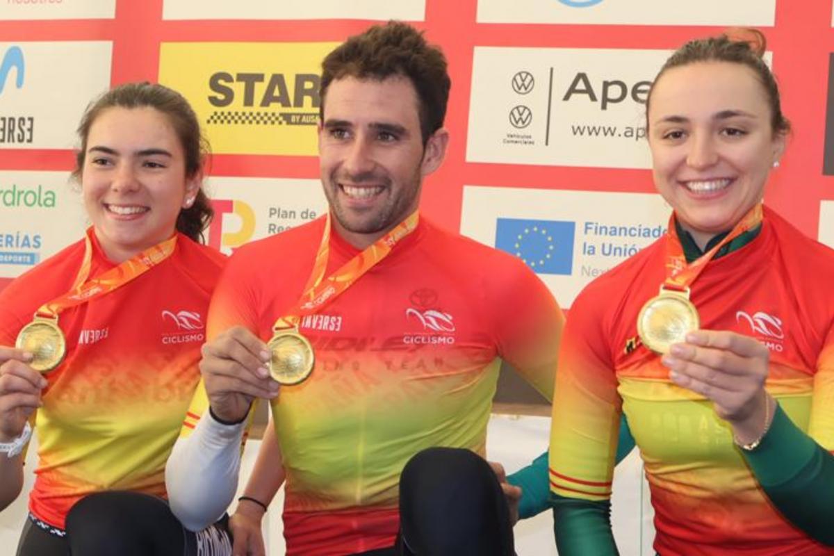 Felipe Orts y Sofía Rodríguez, campeones de España Élite de Ciclocross en As Pontes