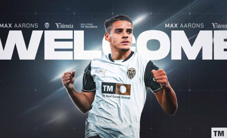 Max Aarons firma por el Valencia hasta junio, cedido con opción de compra