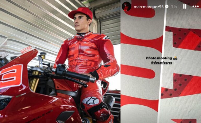 Ducati, enamorada de Marc Márquez