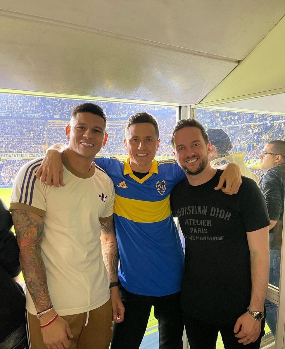 Así será el primer día de Ander Herrera con Boca en Buenos Aires