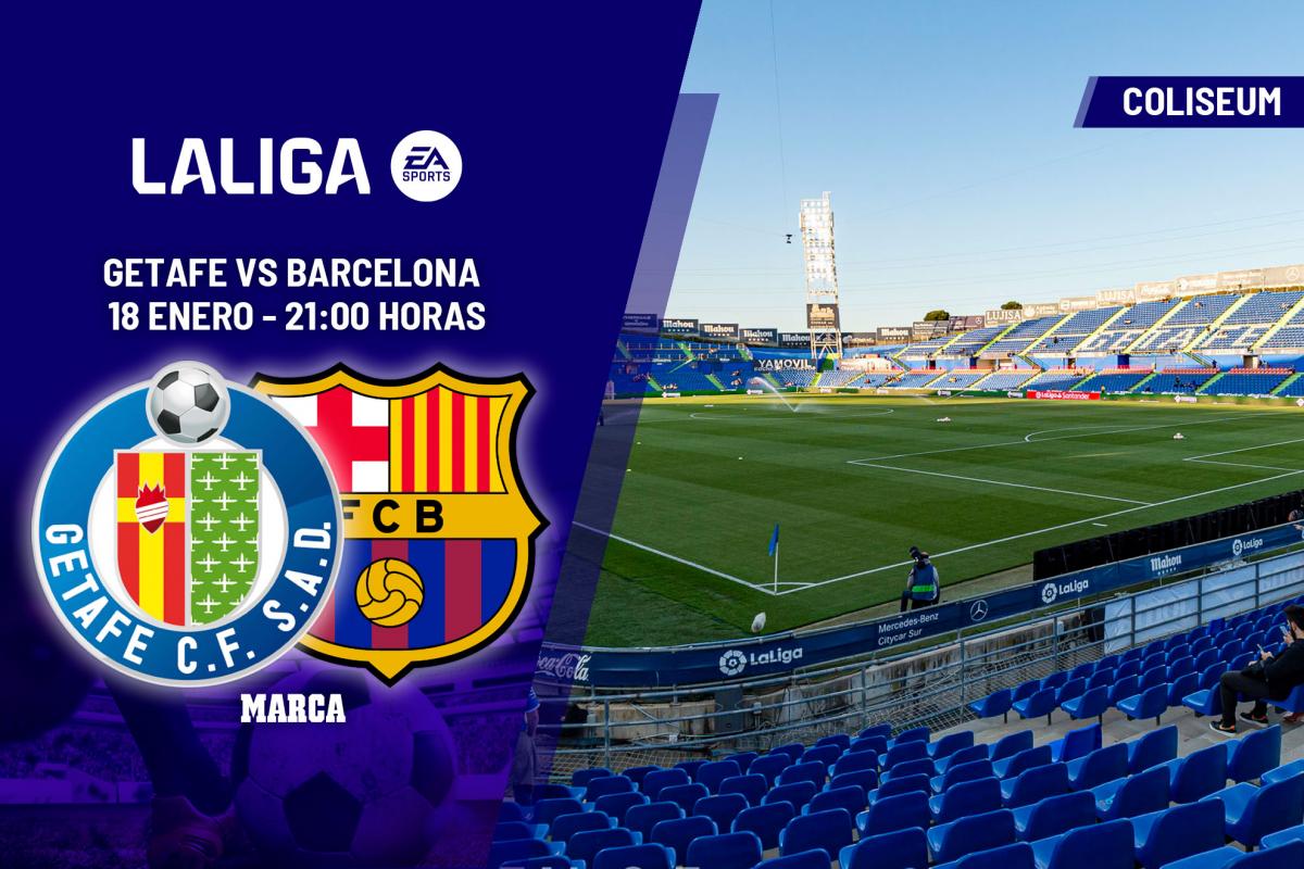 Getafe – Barcelona: El Barça, ahora, a por LaLiga