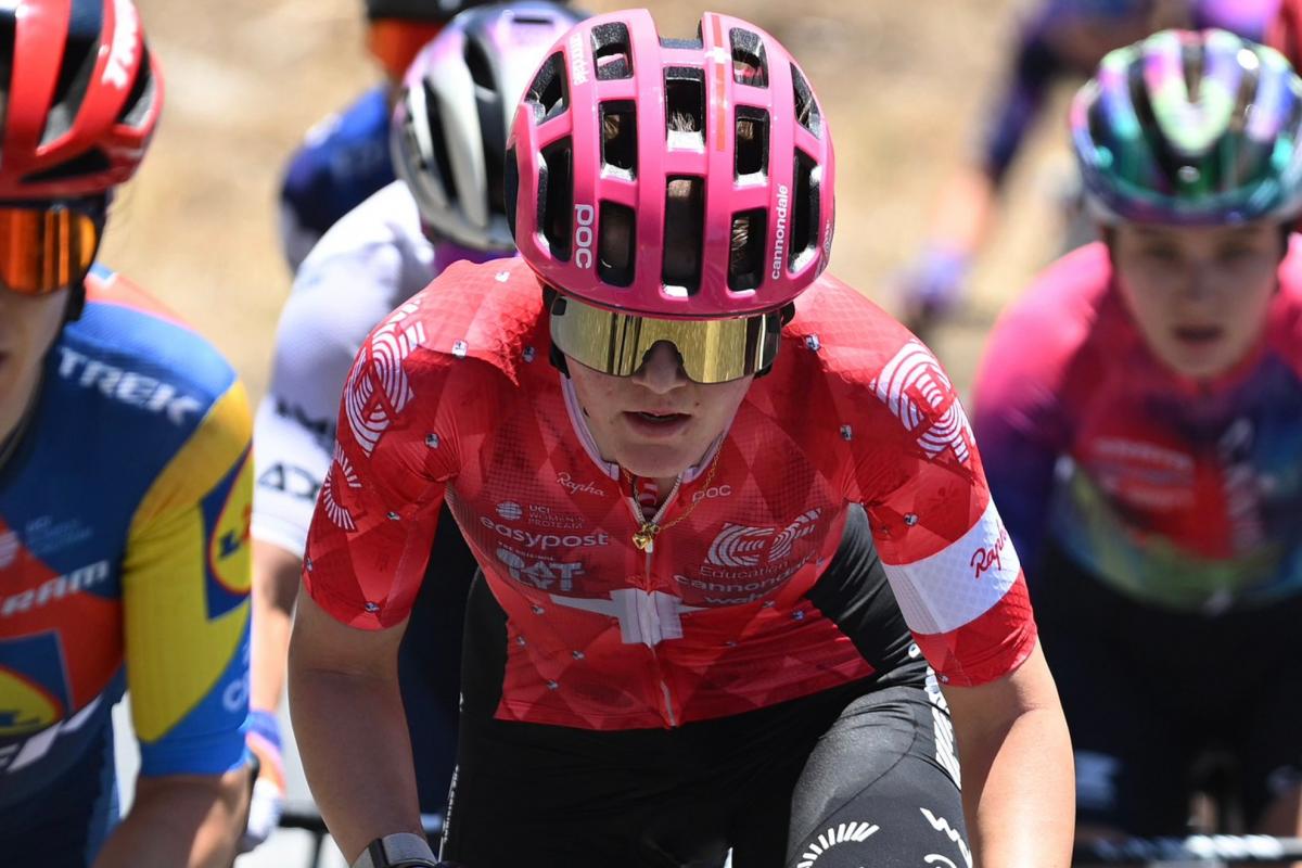 Noemi Rüegg gana la etapa reina en Willunga Hill y es la nueva líder del Tour Down Under