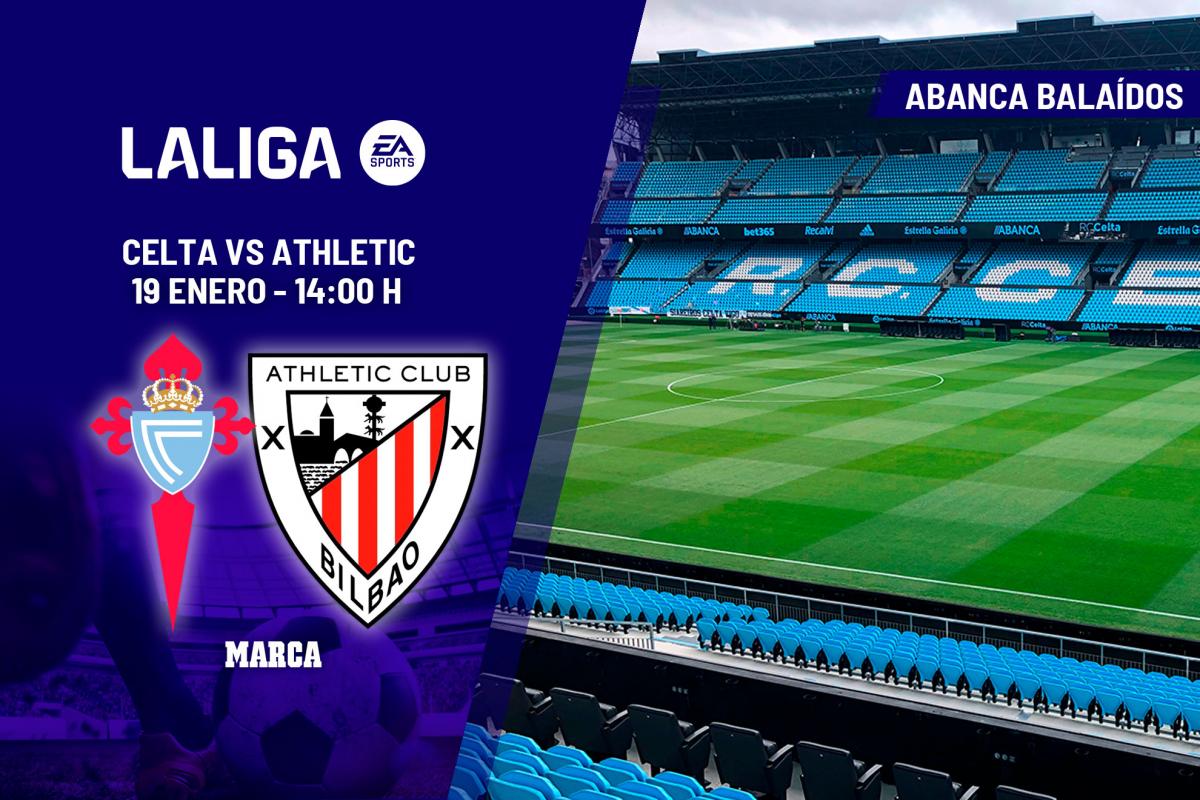 Celta – Athletic: horario y dónde ver hoy en TV el partido de LaLiga EA Sports