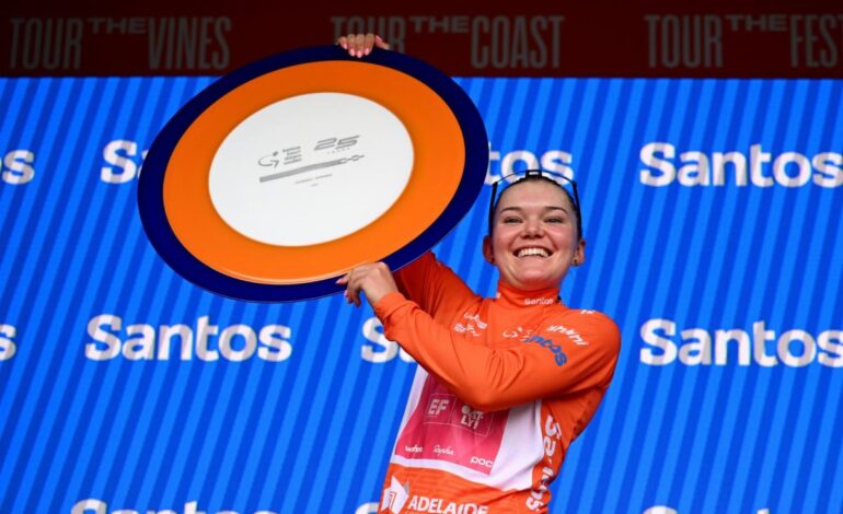 La suiza Noemi Rüegg gana el Tour Down Under