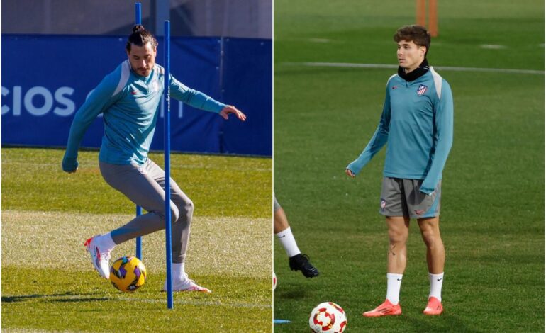 Giménez y Riquelme, listos para entrar en la convocatoria ante el Bayer