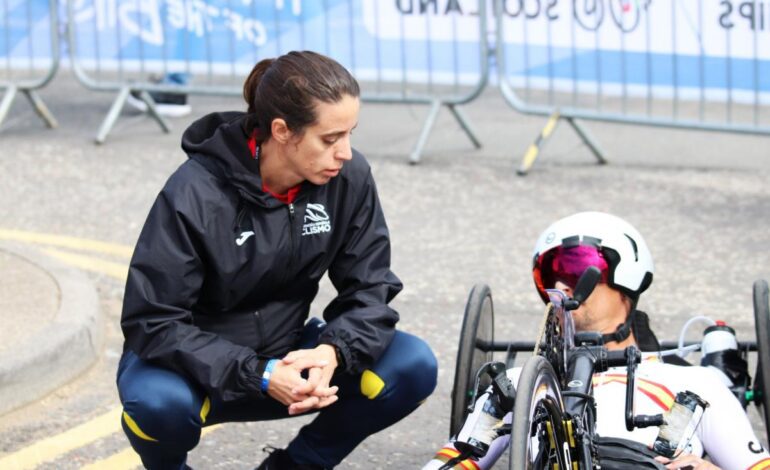 Begoña Luis, la primera jefa de filas del ciclismo paralímpico español